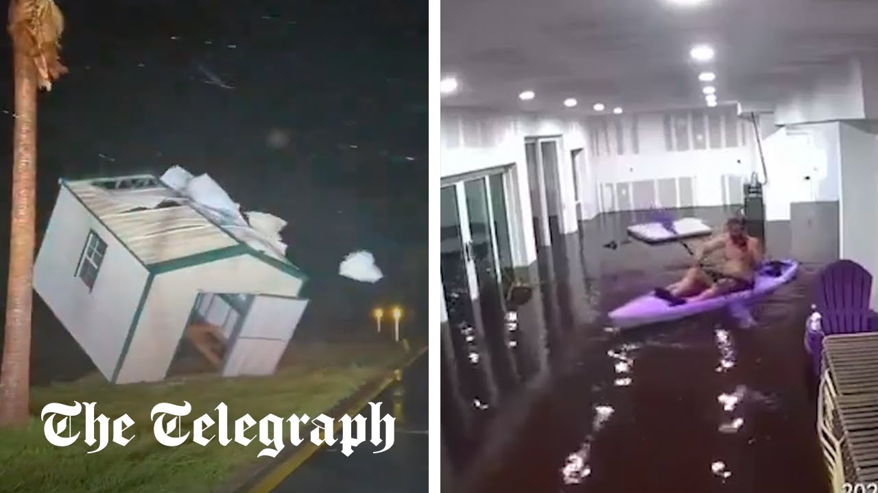 ‘Unsurvivable’ Hurricane Helene hits Florida