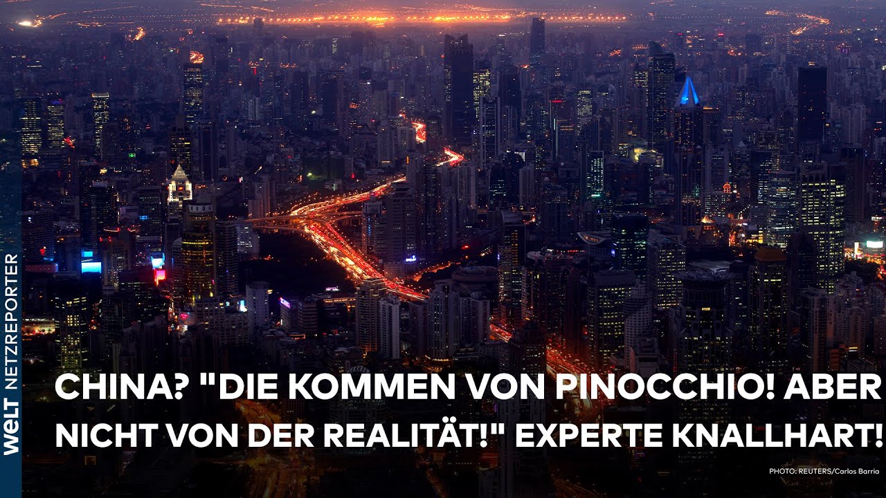 CHINA: "Die kommen von Pinocchio! Aber nicht von der Realität!" Experte rechnet knallhart ab!