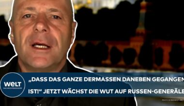 PUTINS KRIEG: "Dass das Ganze dermaßen daneben gegangen ist!" Jetzt wächst die Wut auf die Generäle!