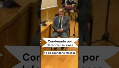 Anciano de 83 años dispara a un intruso.Condenado a 25 años. #noticias #juicio #españa #okupas