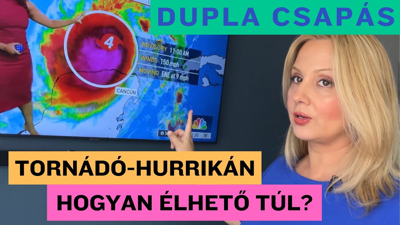 HURRIKÁN - HISZTÉRIAMENTESEN! ÍGY KÉSZÜLTÜNK RÁ!