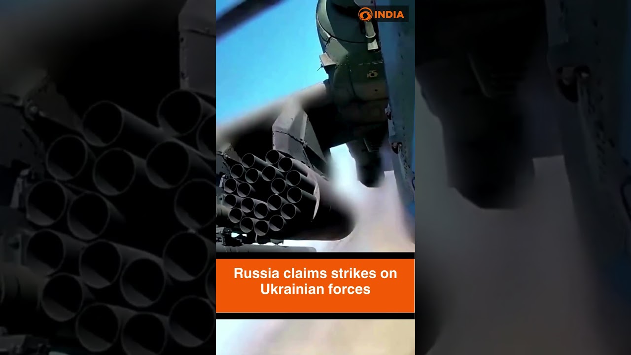 Russia claims strikes on Ukrainian forces | DD India