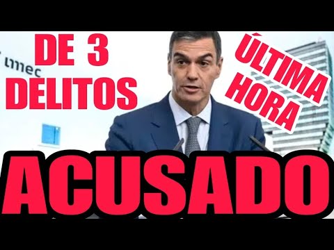 🔴DIRECTO URGENTE. EL TSJ ACUSA a SÁNCHEZ de 3 DELITOS en un voto particular. Peinado y Begoña Gómez.