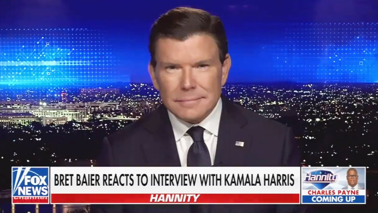 Fox host VISIBLY SHAKEN after failed Kamala gotcha interview
