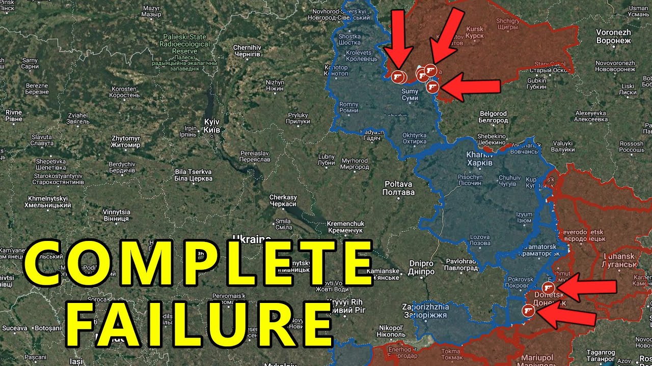 Complete Failure of The Ukrainian Kursk Offensive | Additional 50SQKM Re-Captured