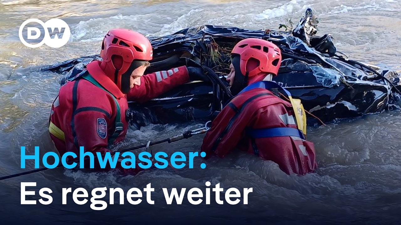 Ganze Landstriche in Österreich, Tschechien und Polen unter Wasser | DW Nachrichten
