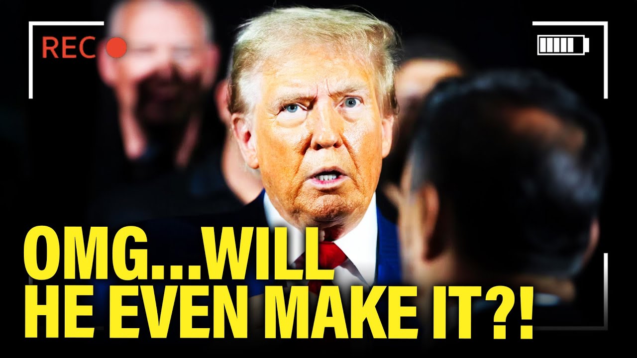 Trump GOES Into PANIC MODE on Friday…LOOKS VERY SICKLY