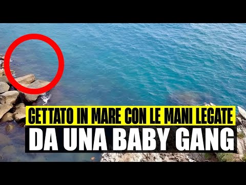 ORRORE A BARI: 19ENNE GETTATO IN MARE CON LE MANI LEGATE DA UNA BABY GANG. SALVATO DA UN PESCATORE