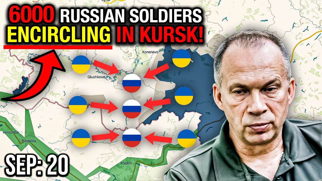 20 Sep: Kursk: Greatest Victory: Encircling 6.000 Russian Soldiers | Russia Ukraine War Update