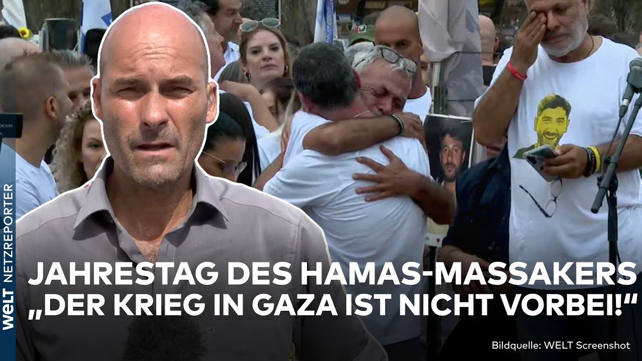 ISRAEL: Jahrestag des Hamas-Massakers! Israel und Deutschland gedenken dem Terror aus Gaza