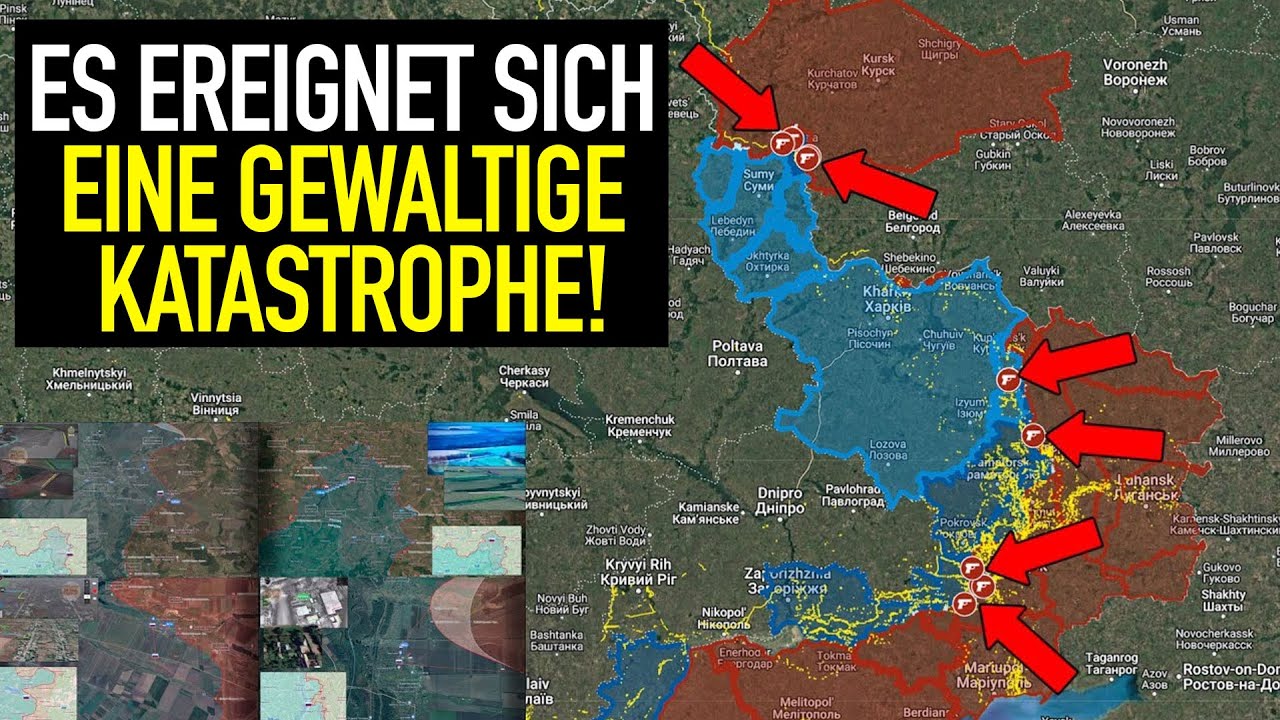 4 km russischer Kursk-Durchbruch | Die massive Katastrophe in der Ukraine schreitet weiter voran