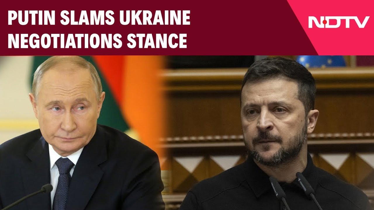 Russia Ukraine News | Putin Slams Ukraine Negotiations Stance, Thanks PM Modi For Role In Diplomacy