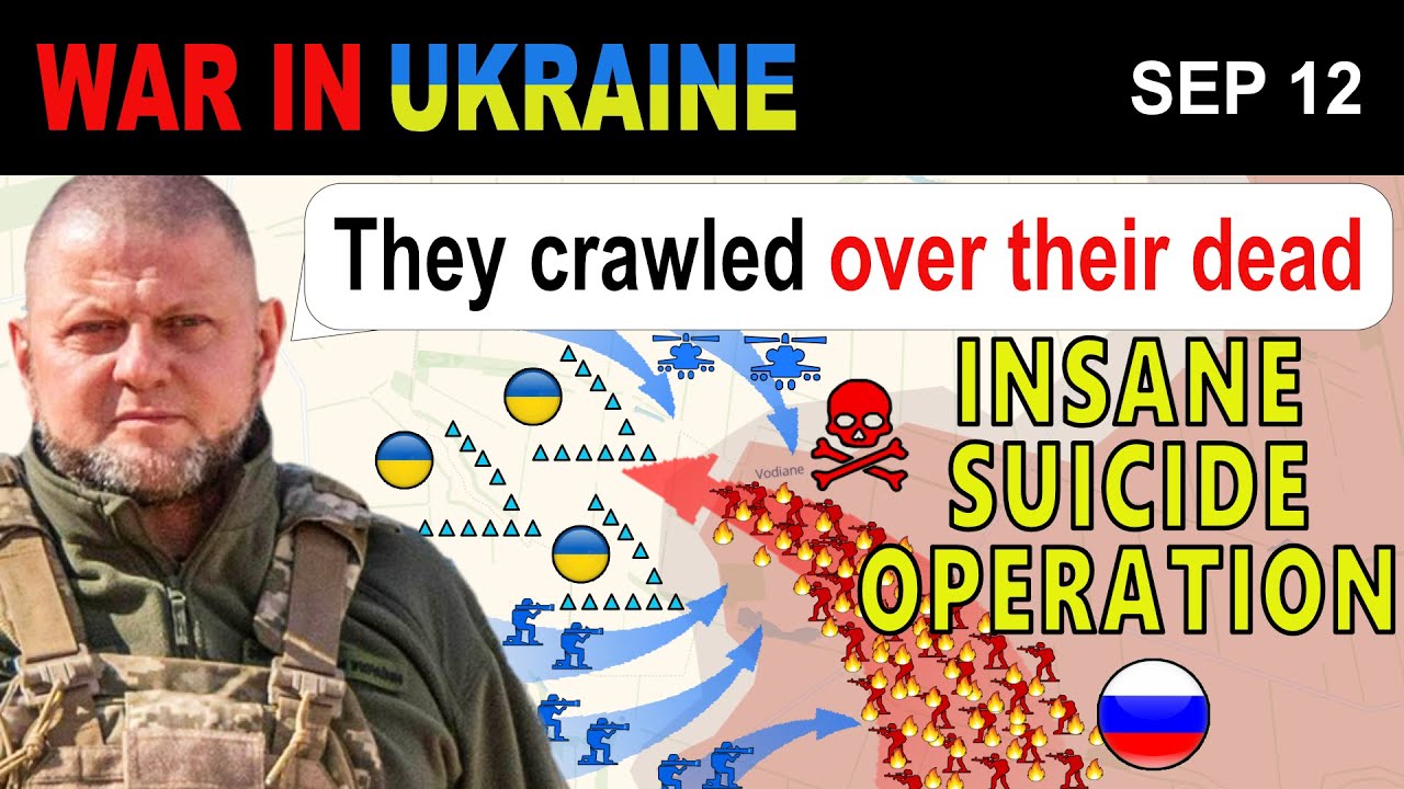 12 Sep: 3% SURVIVAL RATE: Russian Commanders TRY A NEW TACTIC. | War in Ukraine Explained