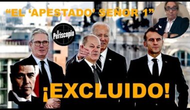 ¡SEÑOR 1, EL "APESTADO": BIDEN TAMBIÉN EXCLUYE A SÁNCHEZ DE SU DESPEDIDA DE LÍDERES EUROPEOS!