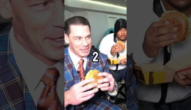 Kai Cenat JOHN CENA TRIES CHICKEN BIG MAC! 🤔😂
