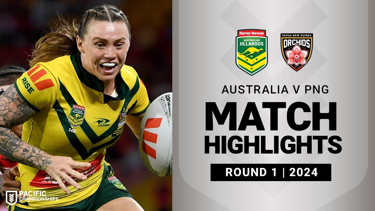 Pacific Championships 2024 | Jillaroos v Orchids | Match Highlights