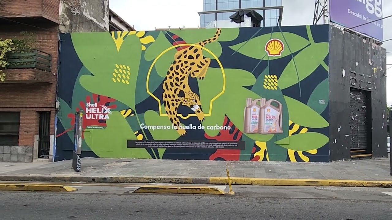SHELL HELIX - Mural y Campaña Carbon Neutral