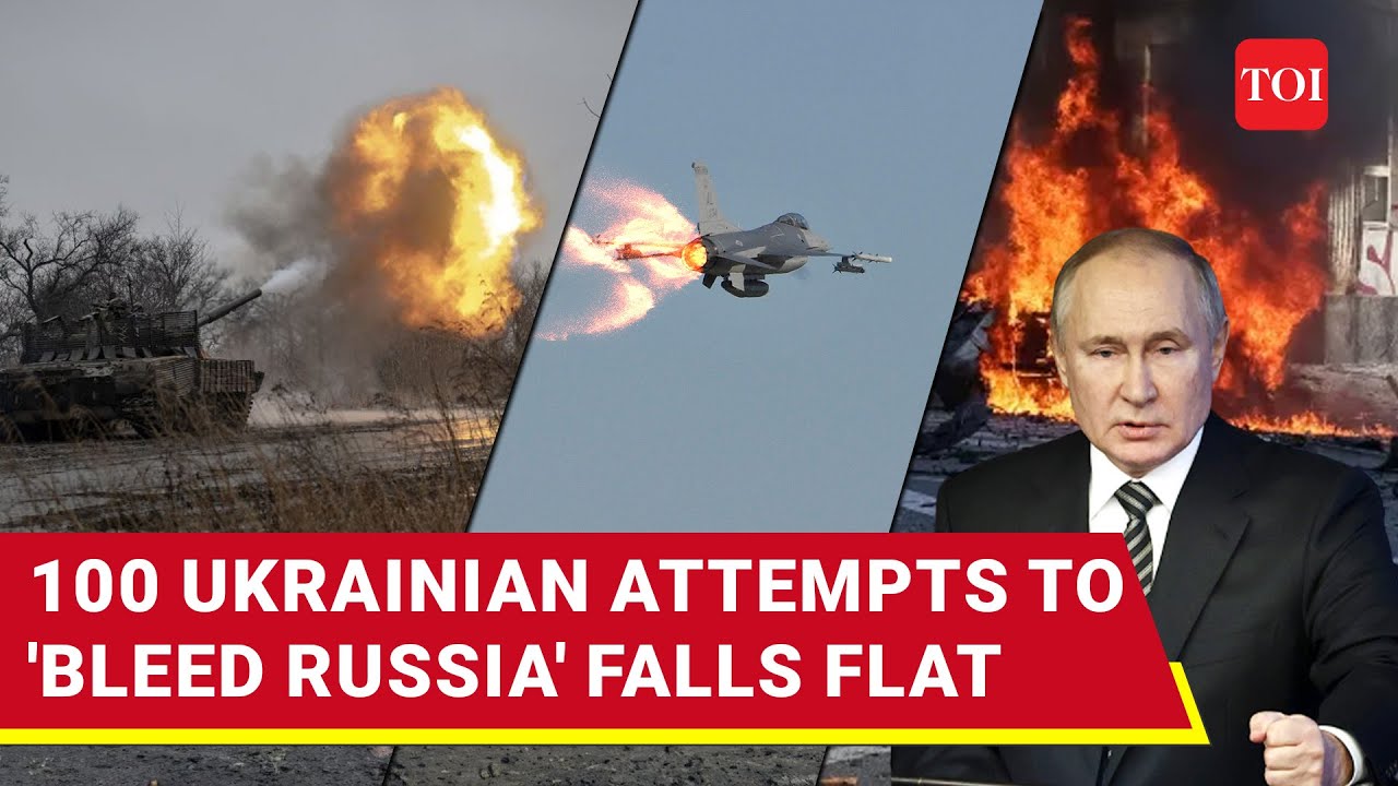 Putin's Men Foil 100+ Ukrainian Attempts To 'Bleed Russia' | Moscow's Mega Hunt 'Spooks' Zelensky