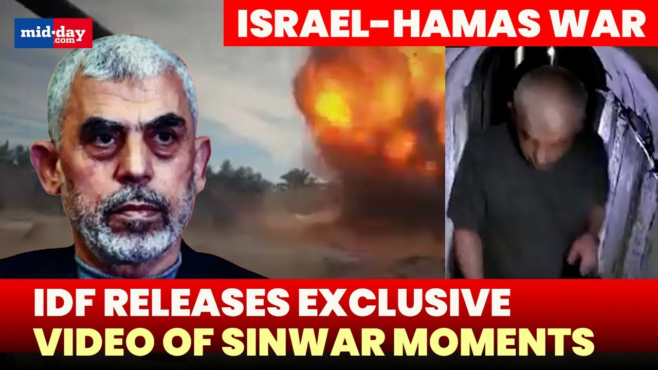 Israel-Hamas War: IDF releases exclusive video of Sinwar moments before Oct 7 attacks