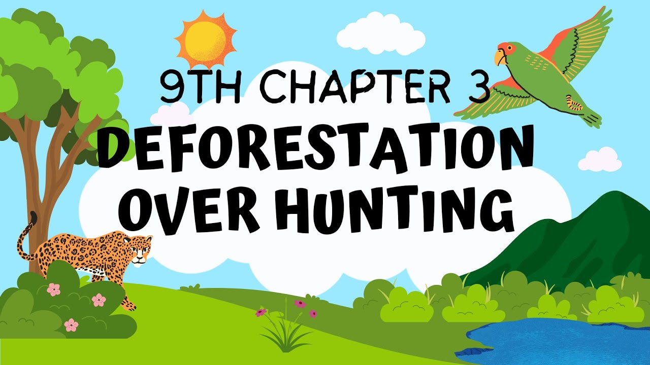 Deforestation and Over Hunting | Biology Class 9 | Chapter 3 | All Boards