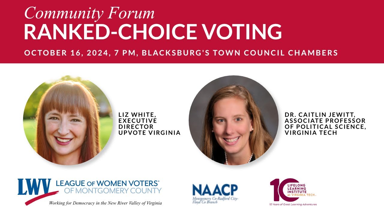 Ranked Choice Voting Community Forum