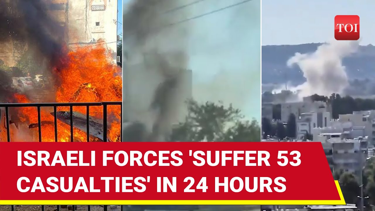 '53 Israeli Casualties In 24 Hours': Big Blow For IDF As Iran-Backed Resistance Groups Roar