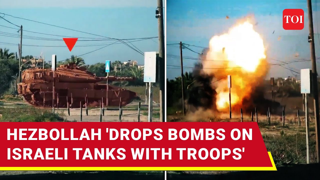 Israeli Troops, Tanks 'Hit' As Hezbollah Drops Bombs On IDF Sites; 100 Rockets Fired In 17 Strikes