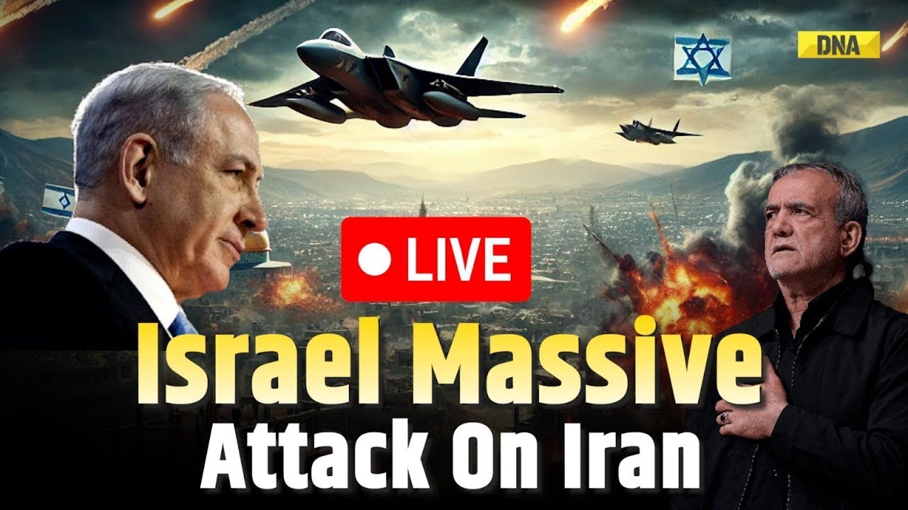 Israel Massive Attack On Iran Live: Netanyahu Vows Revenge On Iran I Israel Iran War I Breaking News