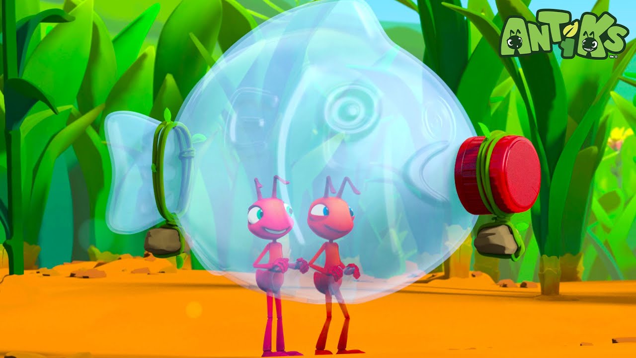 The Trojan FISH?! | Antiks 🐜 | Action Cartoons For Kids