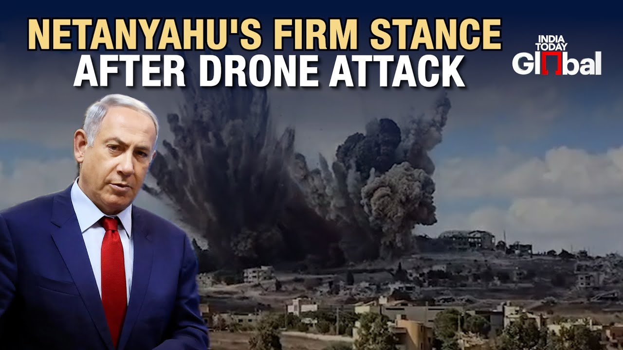 Netanyahu's Strong Response to Hezbollah Drone Strike: Tensions Escalate