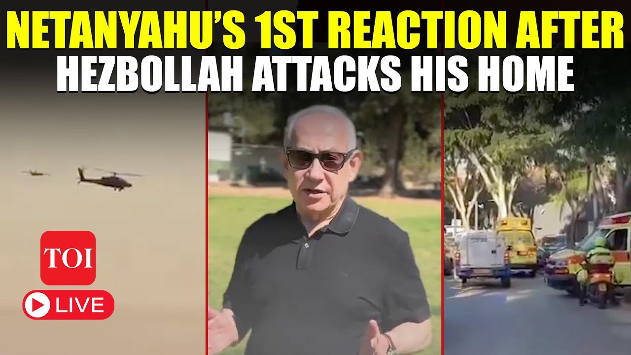 LIVE | Netanyahu’s Message For Iran, Hezbollah After Drone Attack On His Caesarea Residence