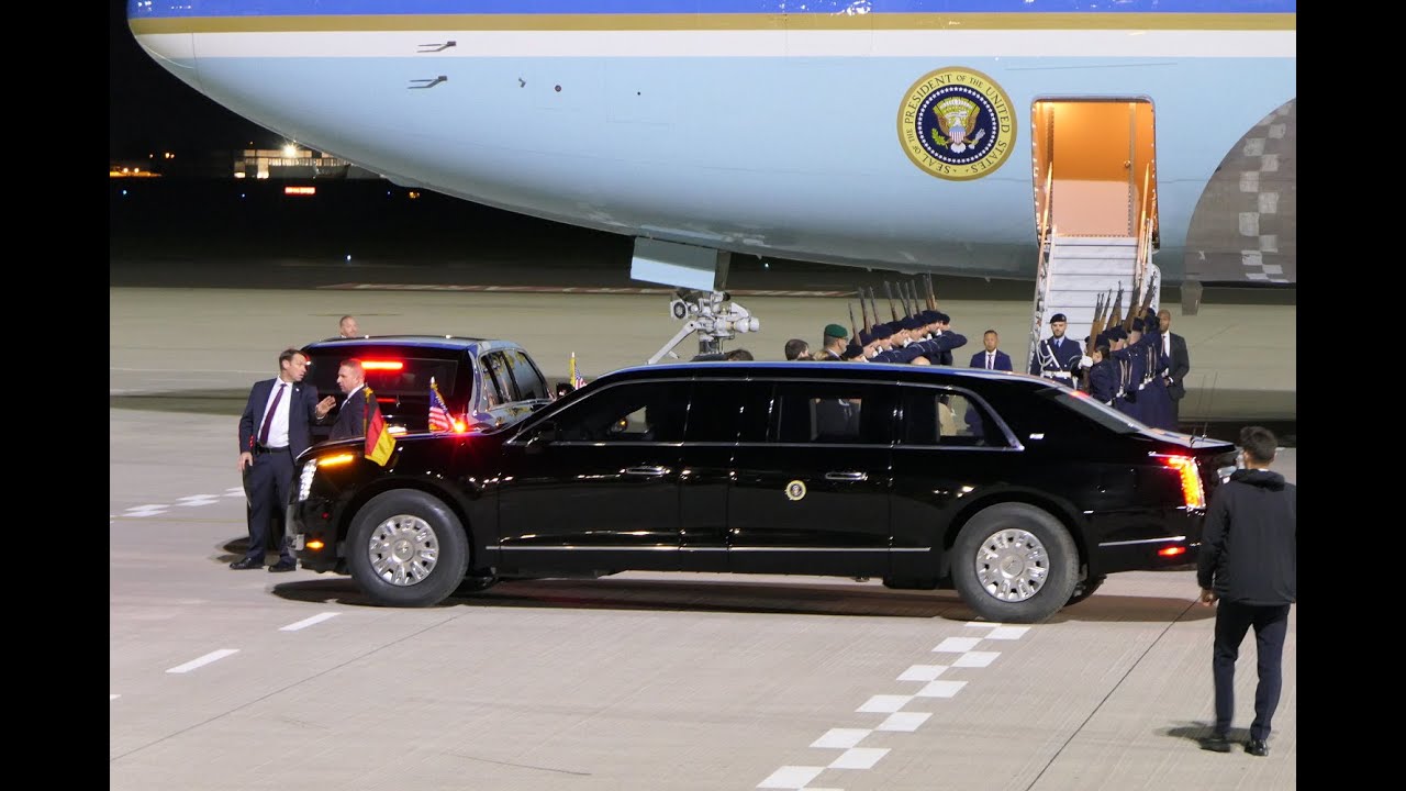 US Präsident Joe Biden - Ankunft Flughafen BER