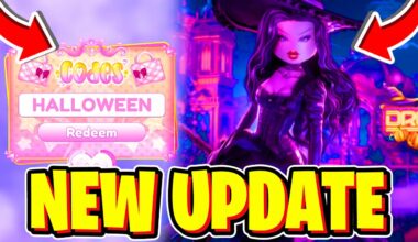 DRESS TO IMPRESS HALLOWEEN UPDATE! (New Codes, Lana Lore Quest, New Items & More) Roblox
