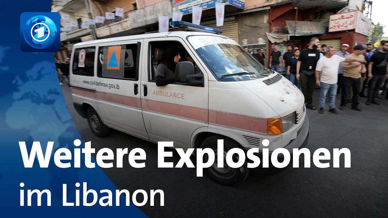 Erneute Vorfälle im Libanon: Walkie-Talkies von Hisbollah-Mitgliedern explodieren