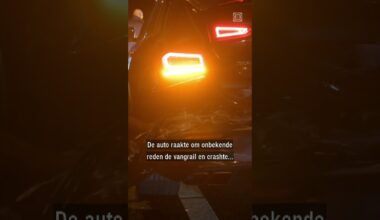 Auto met zeven inzittenden over de kop | #112nieuws