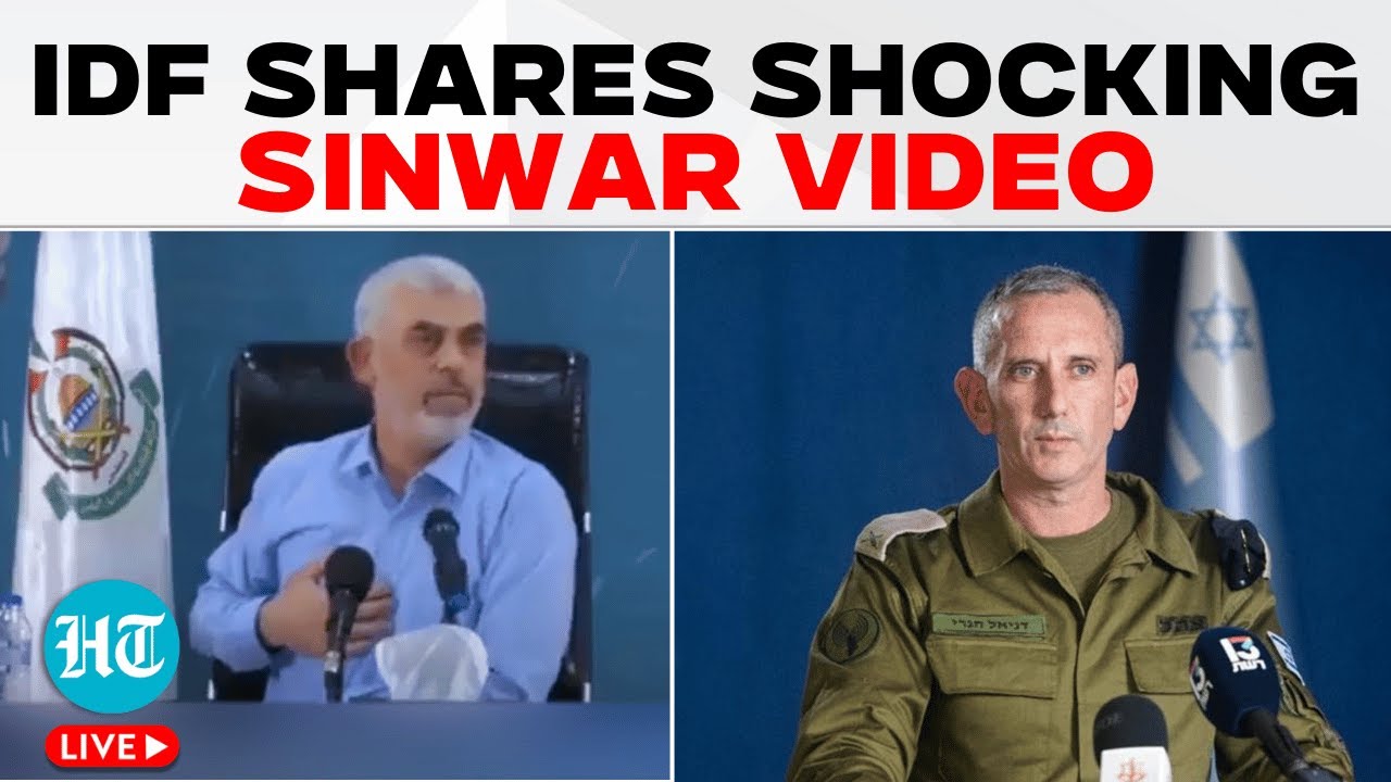 LIVE | Yahya Sinwar New Video After Death | Slain Hamas Chief Seen Moments Before Oct 7 Attacks