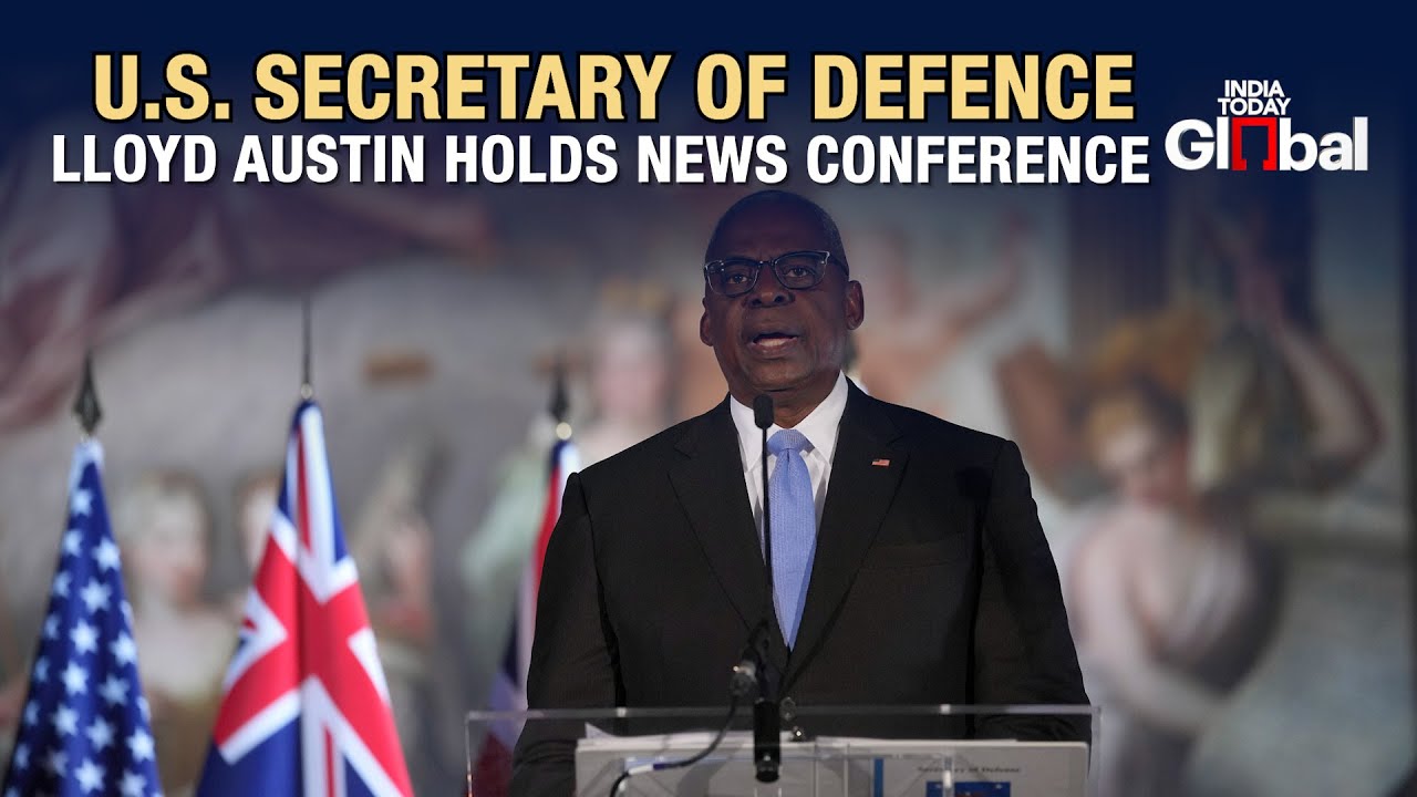 LIVE : U.S. Secretary Of Defence, Lloyd Austin, Holds News Conference