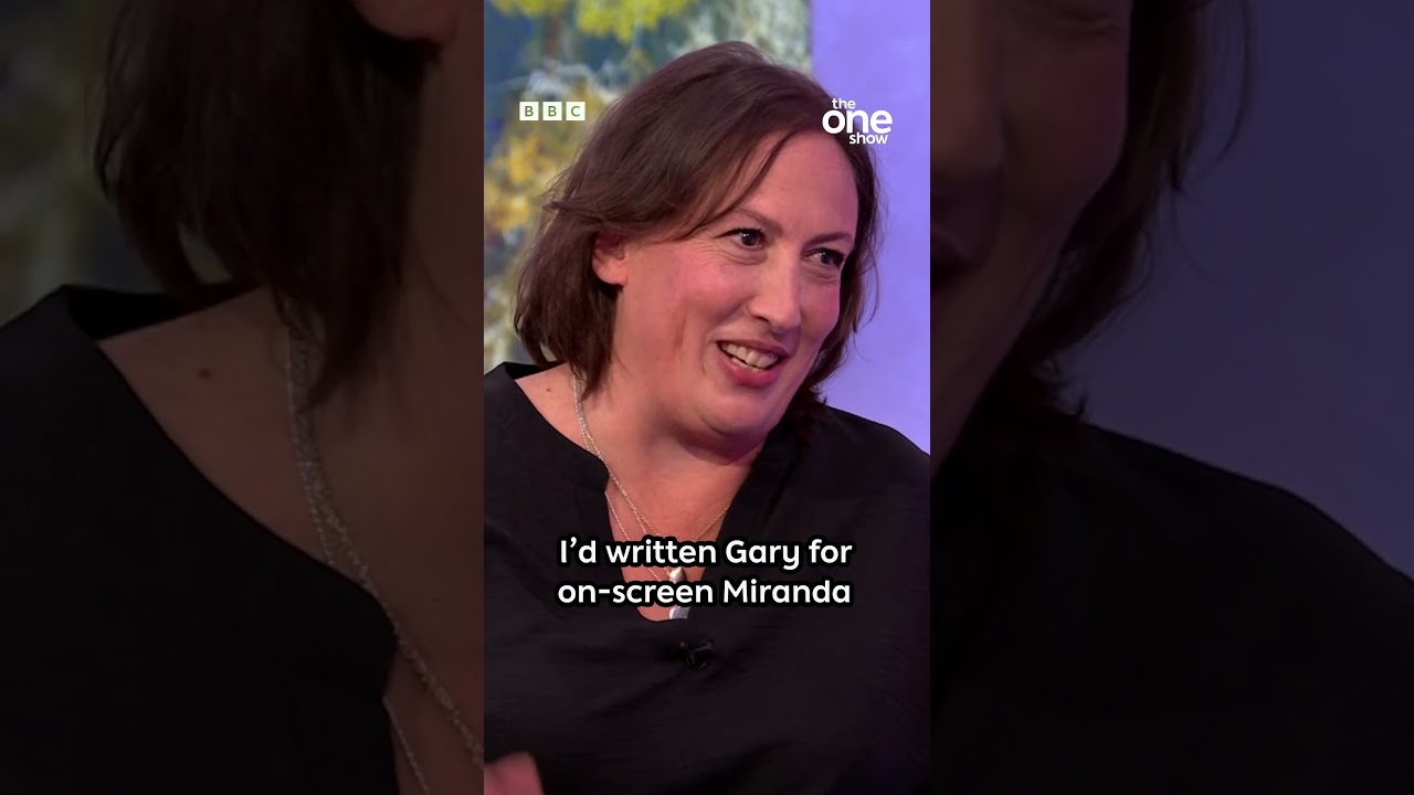 Miranda Hart reveals on The One Show that she recently got married 🥰 🎉 - BBC