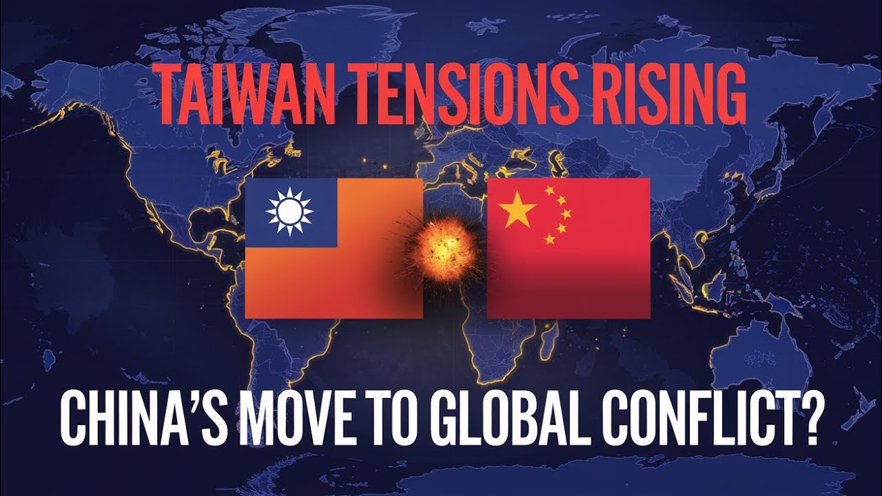 Taiwan Tensions Rising: Will China Trigger the Next Global Conflict?" #Taiwan #China #GlobalConflict