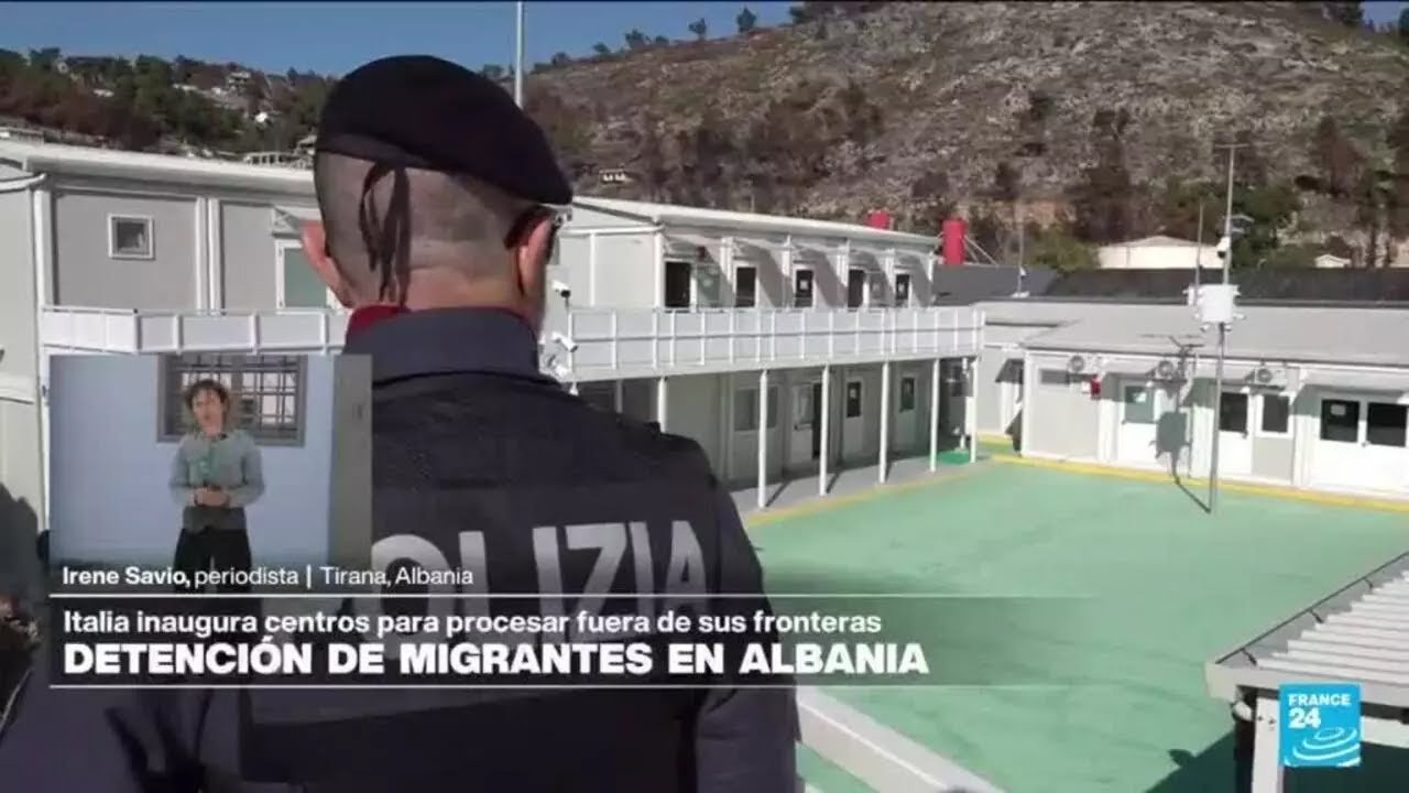 Informe desde Tirana: así son los nuevos centros de detención de migrantes construidos por Italia