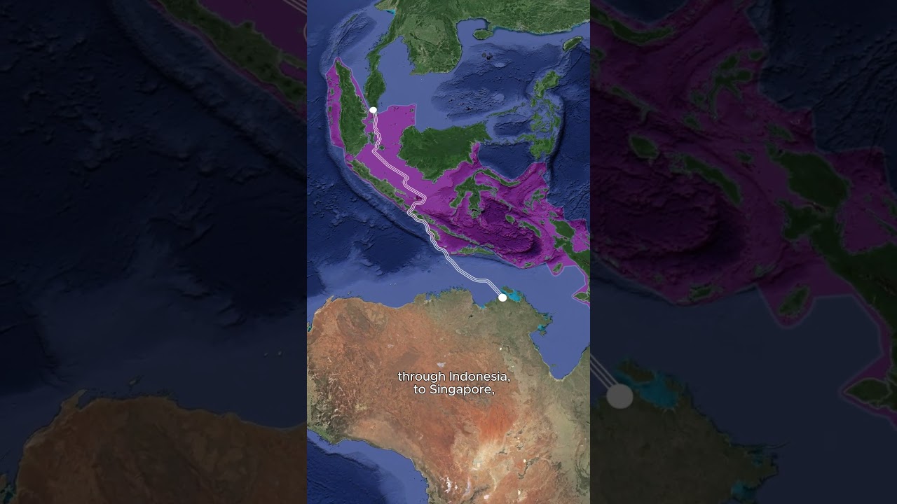 Sending energy from Australia to Singapore