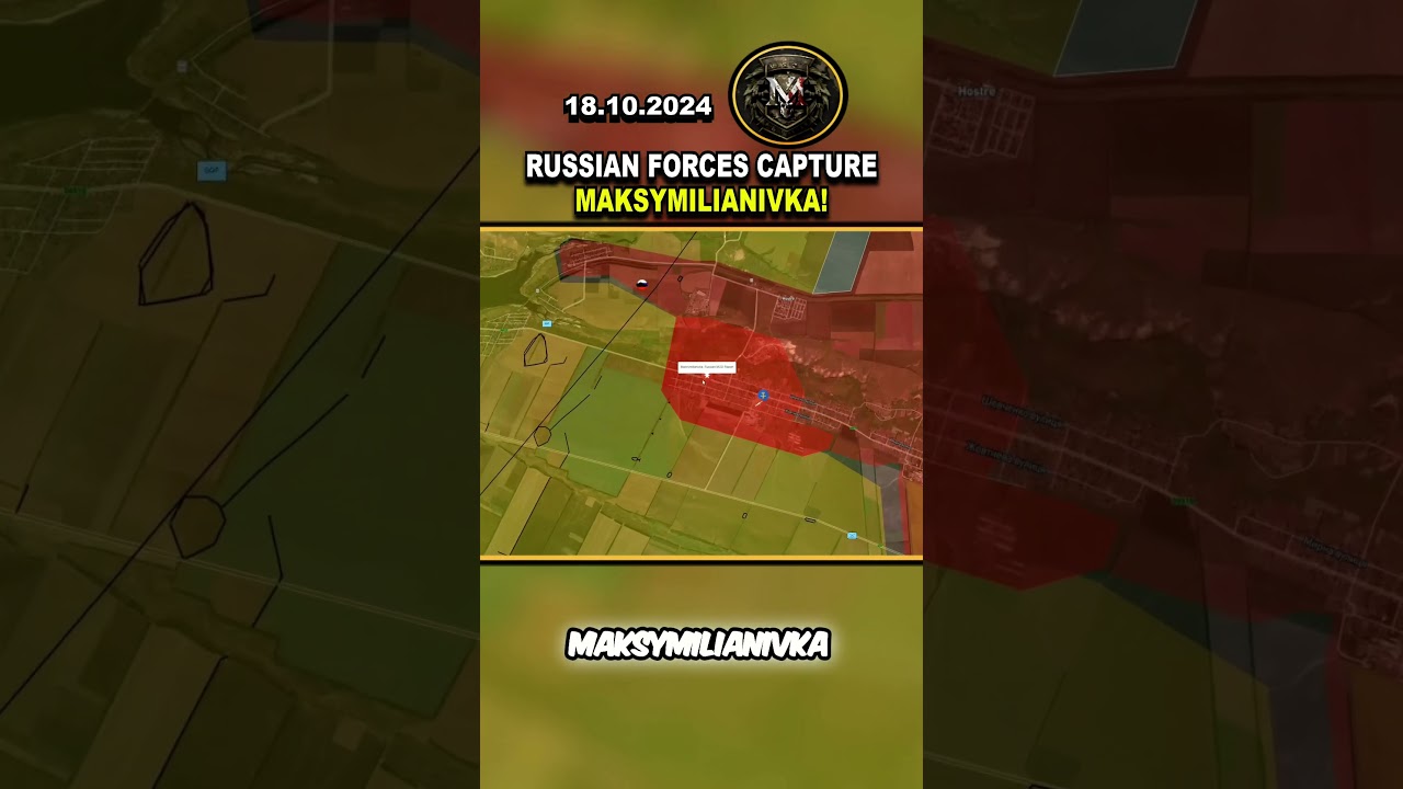 ⚠️ BREAKING NEWS! RUSSIAN FORCES CAPTURE MAKSYMILIANIVKA! #shorts #nukes #ukraine