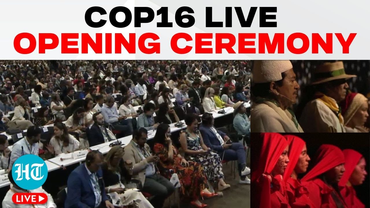 COP16 LIVE | Opening Ceremony Of COP16 In Colombia | COP16 In Cali | UN Biodiversity Meet