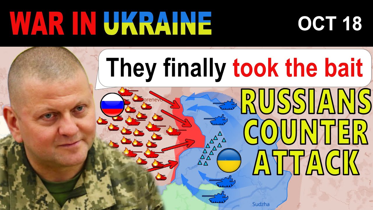 18 Oct: Clever. Ukrainian Secure a Strategic Victory. 50,000 RUSSIAN TROOPS TRICKED & DIVERTED