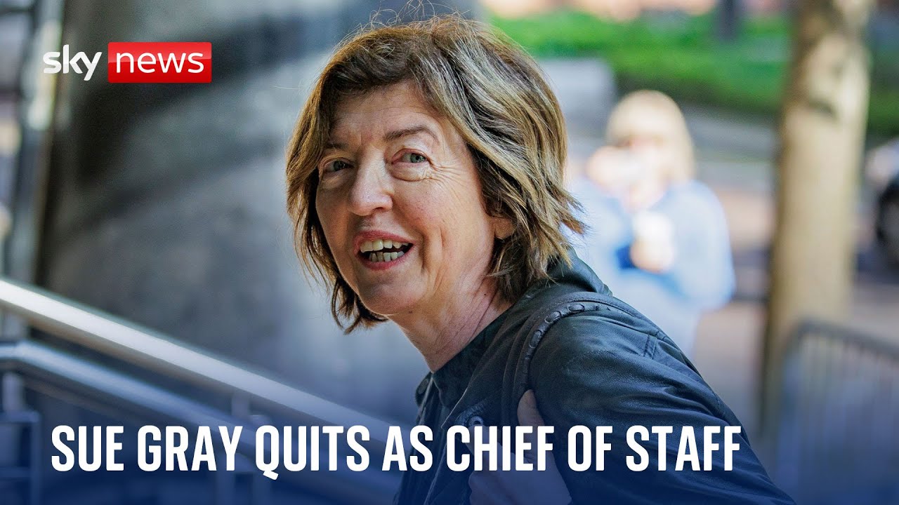 Sue Gray resigns as Downing St chief of staff as Starmer names replacement