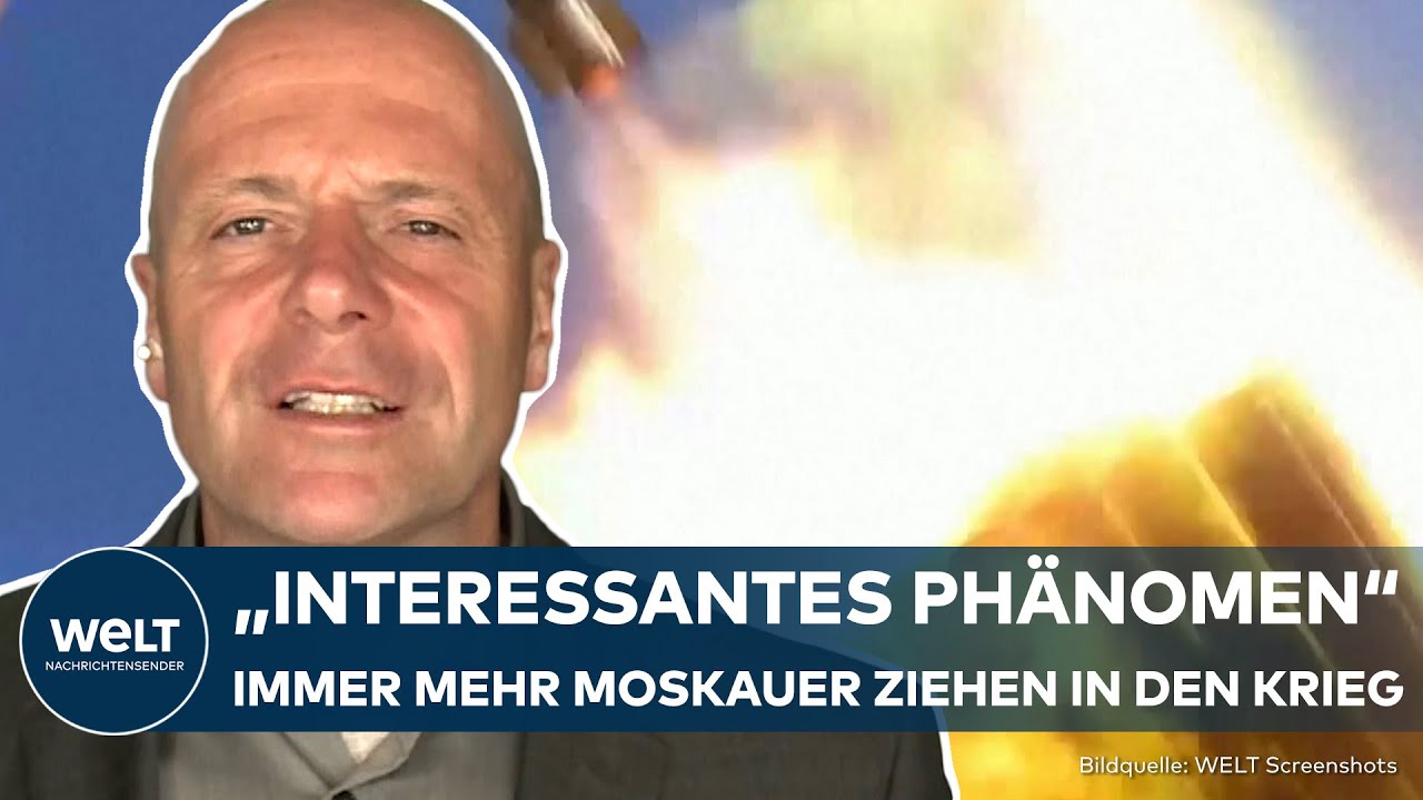 PUTINS KRIEG: "Interessantes Phänomen" – Wie die Kriegsdienstbereitschaft sich in Moskau verändert