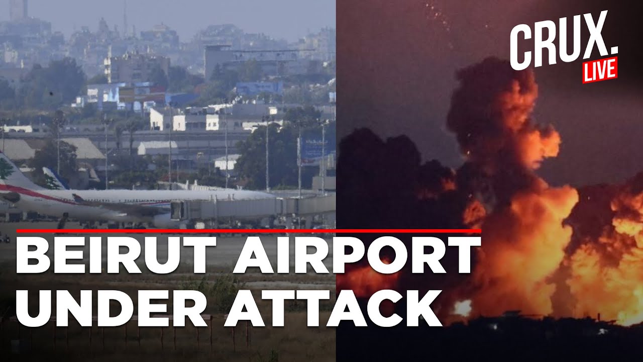 Israel Hezbollah War Live | Massive Blast Near Beirut Airport Even As Planes Land And Take Off