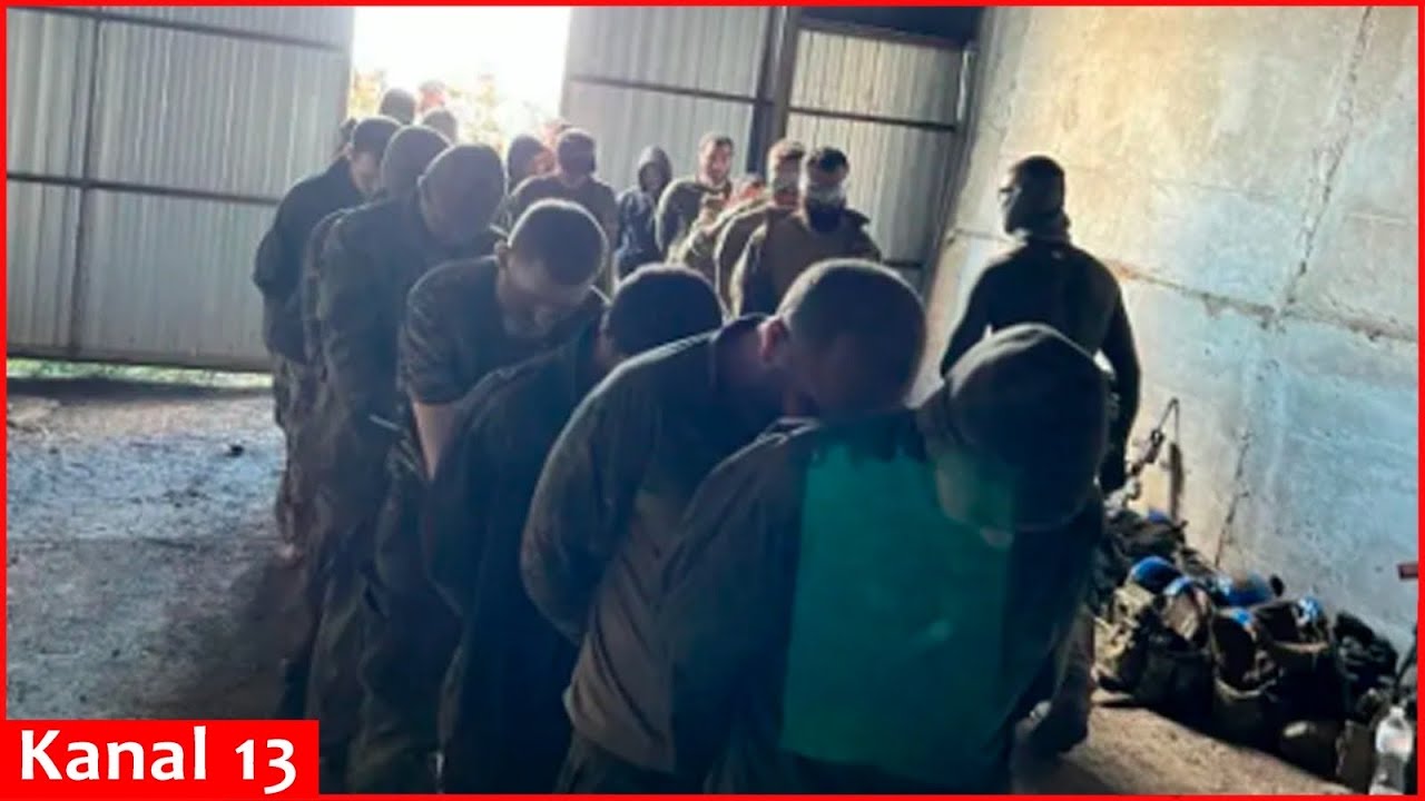 Hundreds of Russian soldiers refusing to fight surrender: New camp for Russian POWs opens in Ukraine