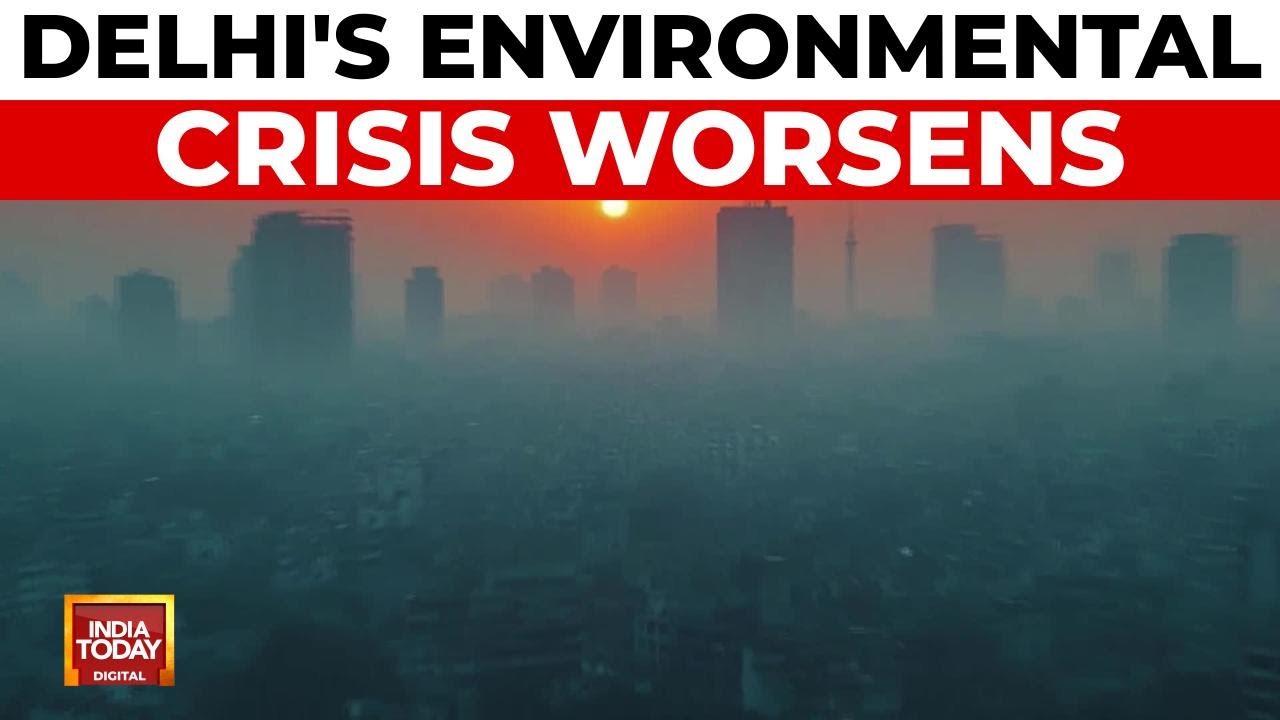 Delhi's Triple Environmental Crisis: Stubble Burning, Toxic Air and Frothy Yamuna