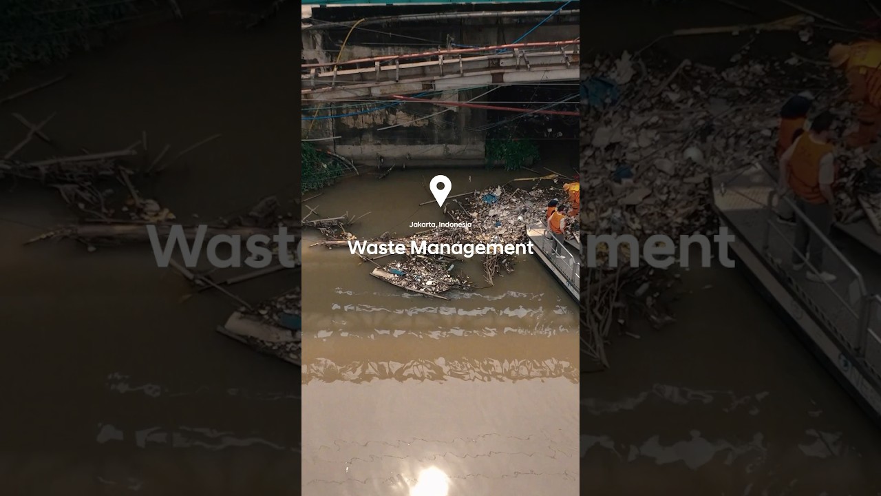 Jakarta's plastic waste revolution: tackling pollution with government, nonprofits & youth action.